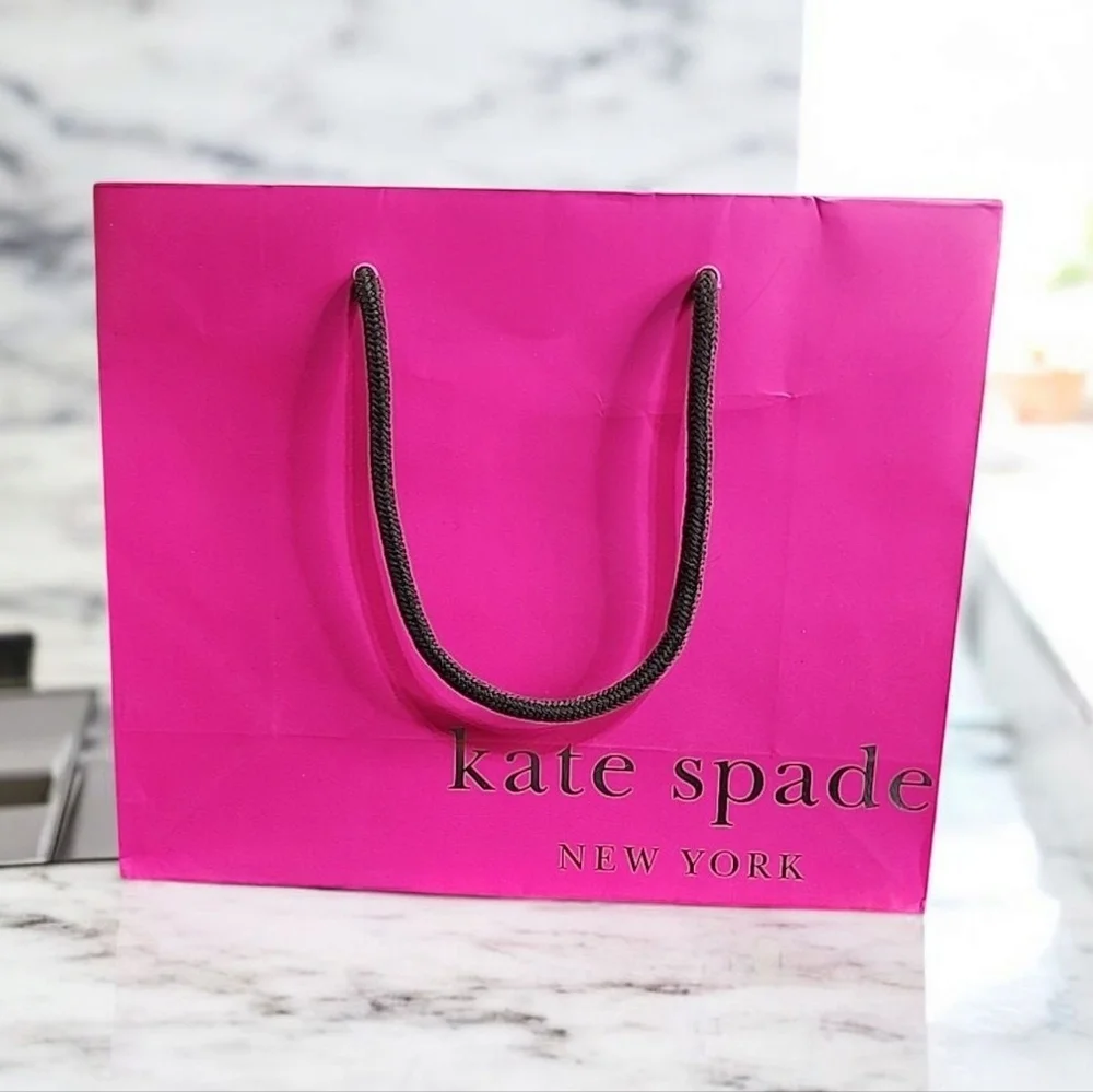 Kate Spade Bundle Gift Bags- Set Of 2